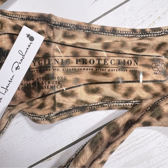 Monica Hansen Leopard Print Bikini - Picture 14 of 15